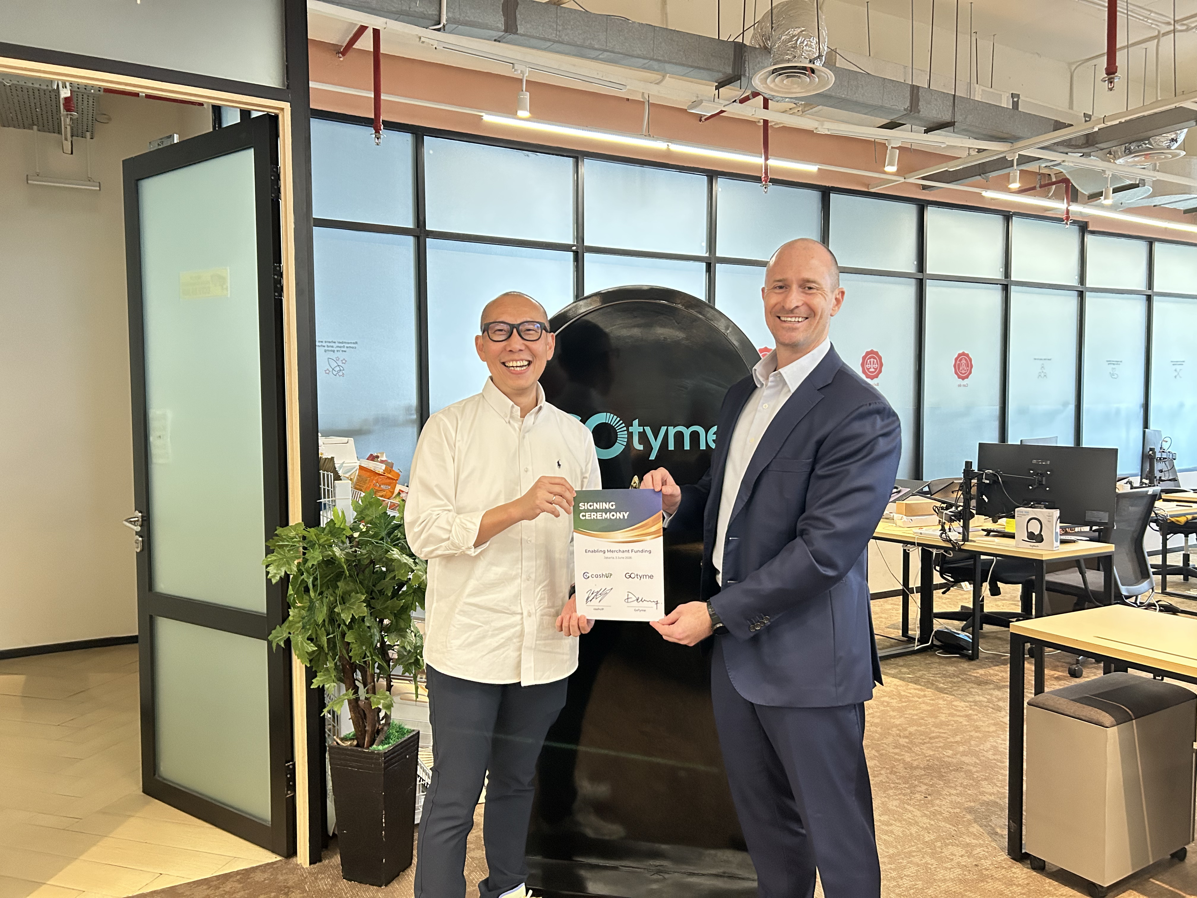 cashUP and GoTyme Indonesia Present Flexible Funding Solutions for Indonesian MSMEs