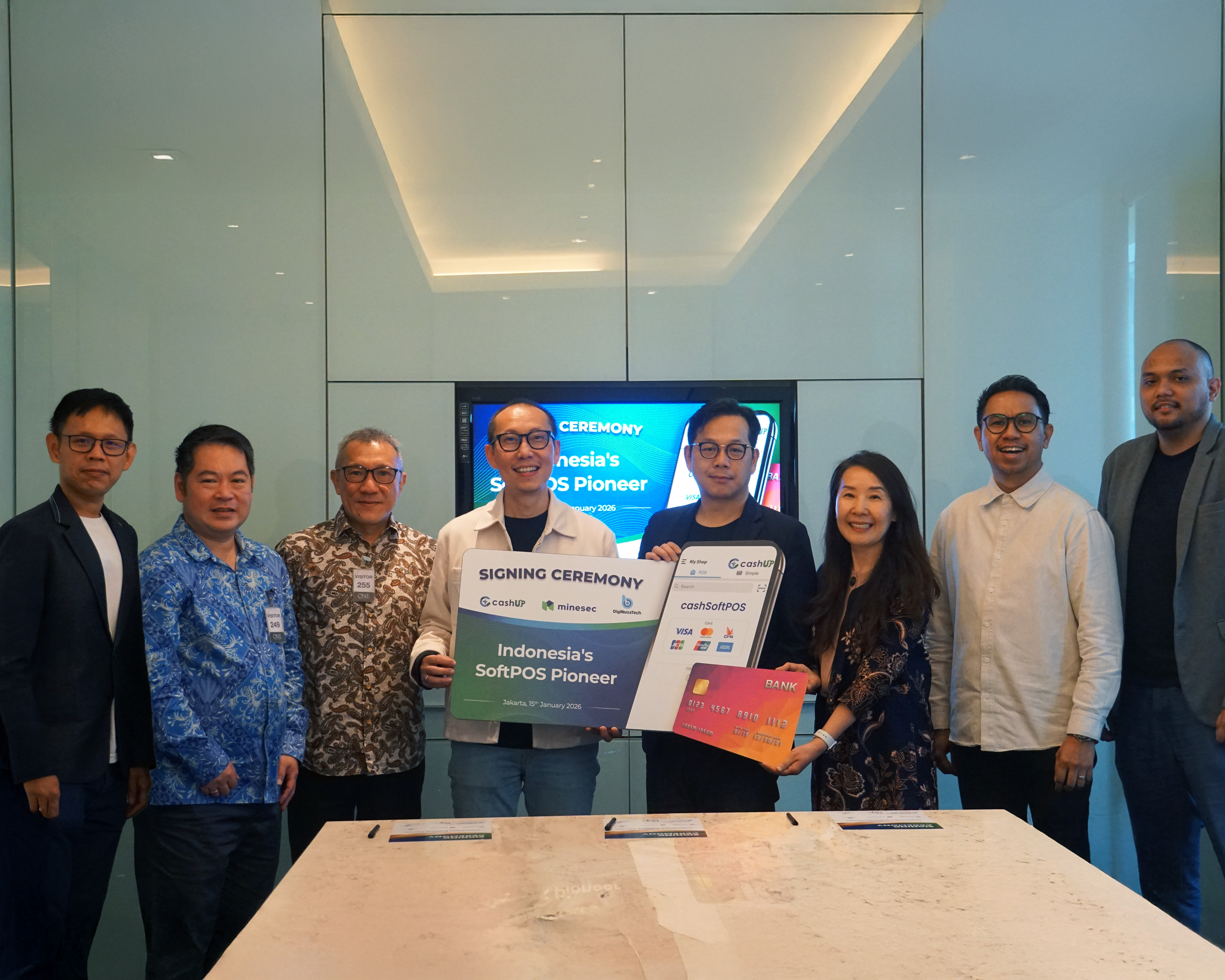 cashUP Becomes a SoftPOS Pioneer in Indonesia with the Launch of cashSoftPOS